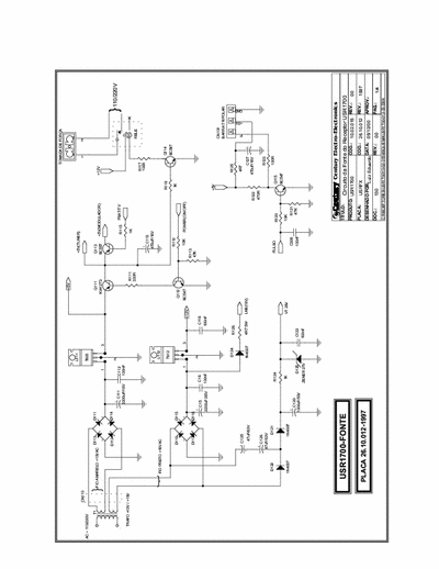 century USR1700 - URSFX diagrama esquematico